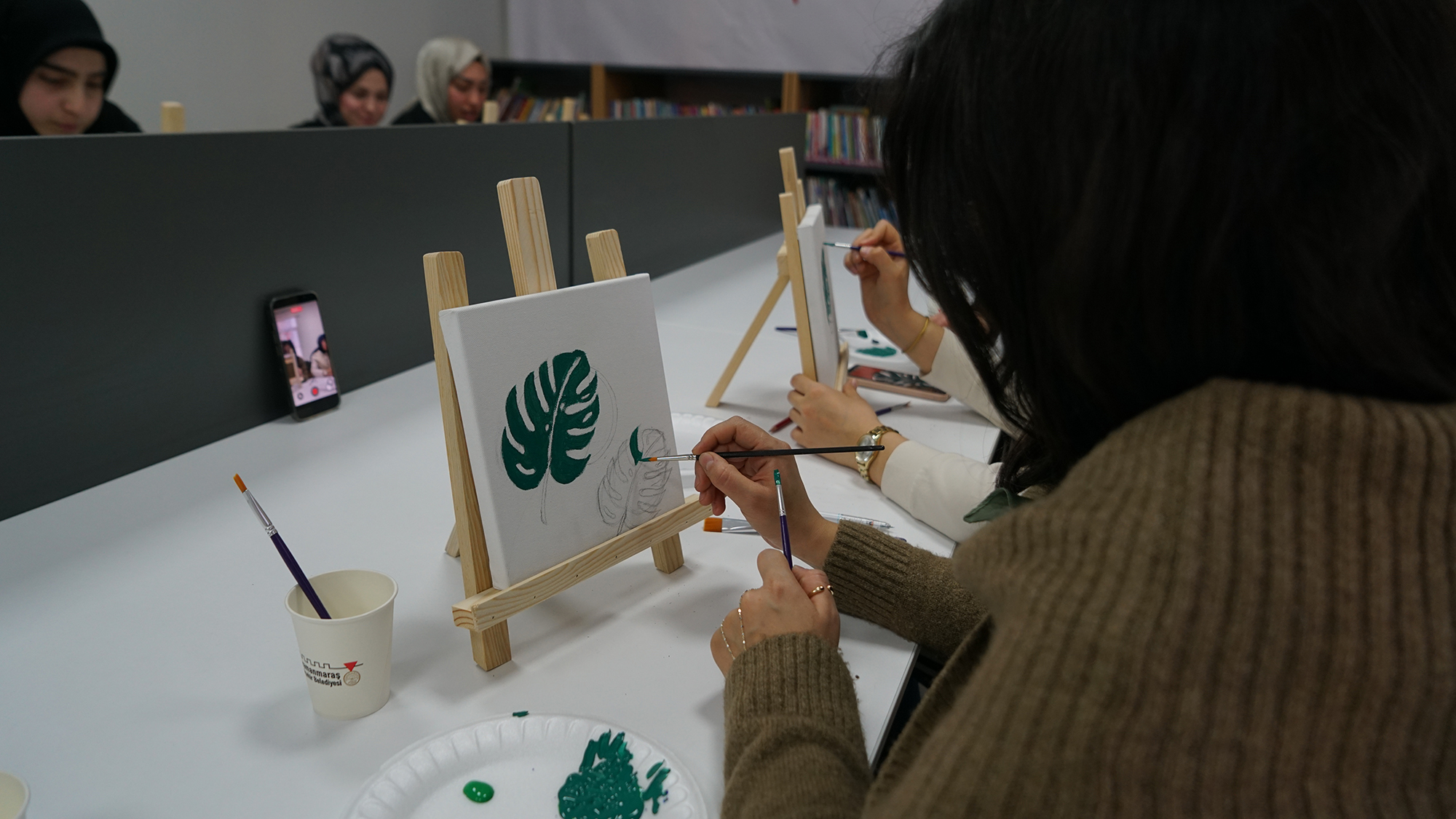 Pusula Maraş’tan Gençlere Sanat Dolu Atölye
