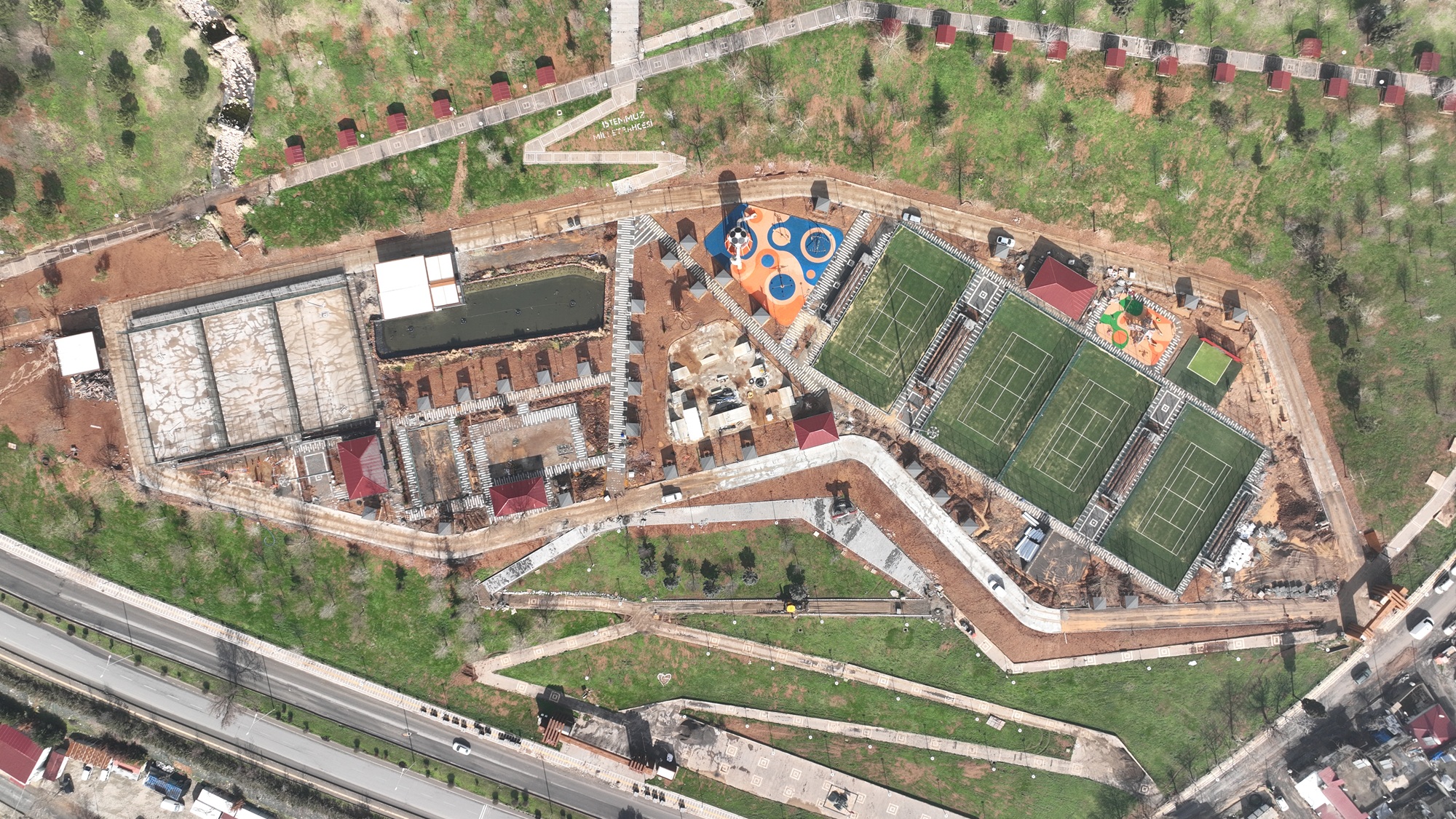 15 Temmuz Spor Vadisi Hizmete Hazırlanıyor