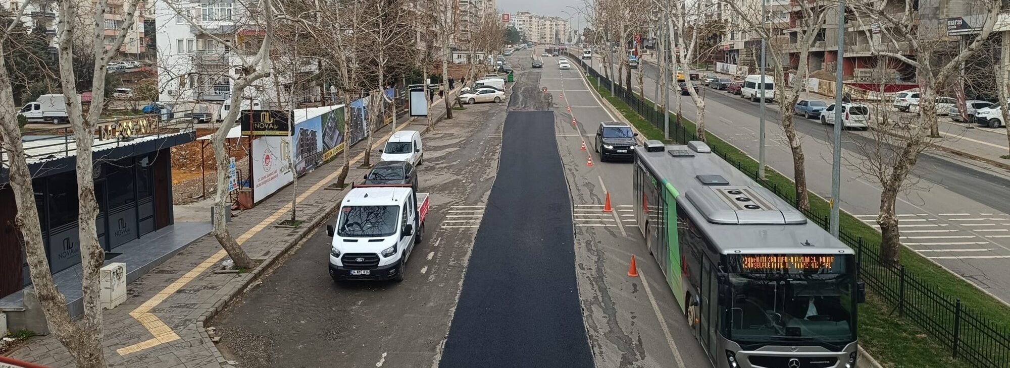 Büyükşehir, Asfalt Mesaisini Kesintisiz Sürdürüyor