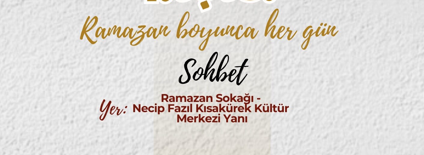 Ramazan Sokağı’nda Manevi İklim Özel Bir Sohbet Programıyla Derinleşiyor