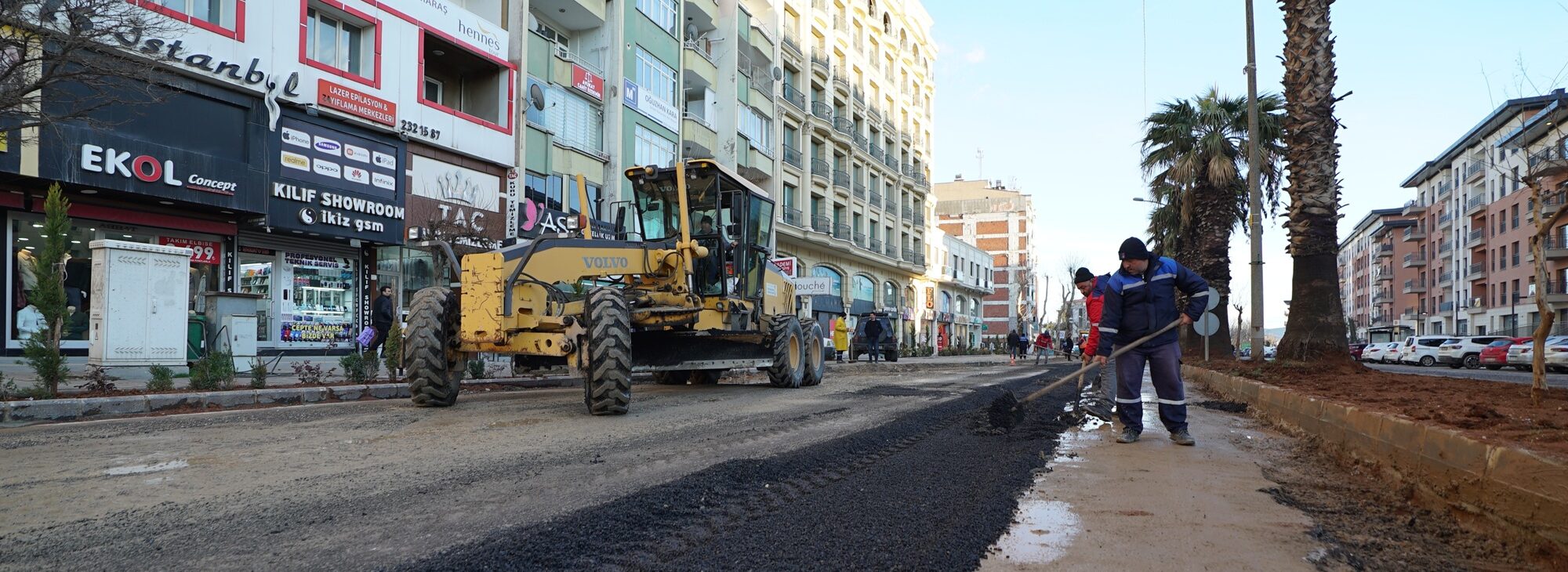 Trabzon Bulvarında Altyapı Tamam, Üstyapı Onarımı Gerçekleştiriliyor