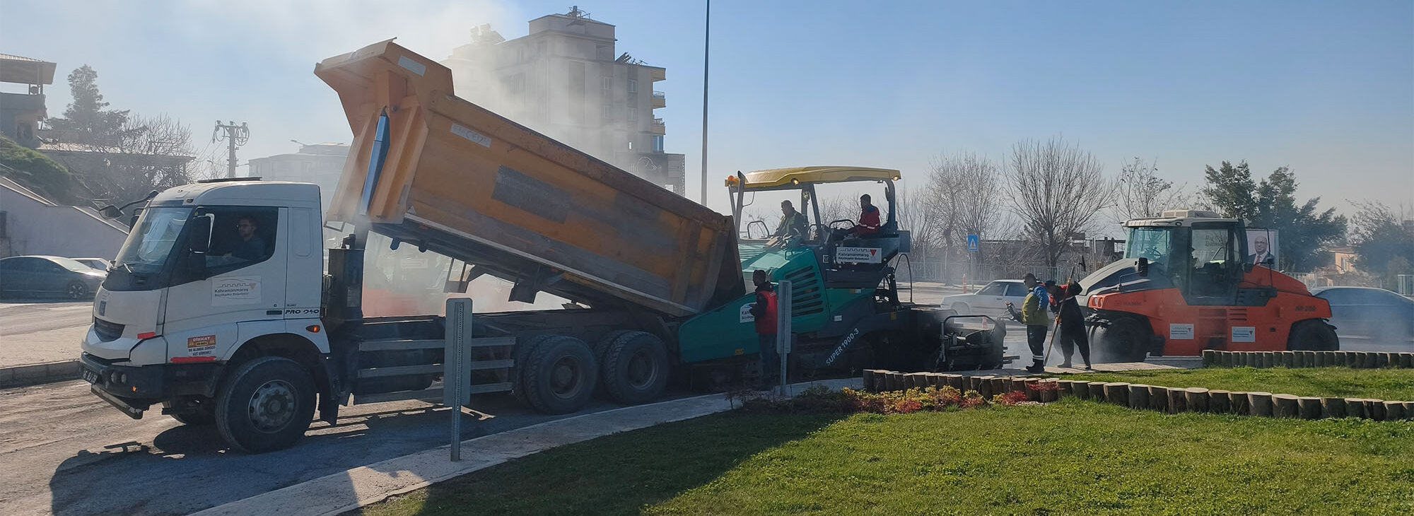 Büyükşehir, Dulkadiroğlu’nda Yolları Bir Bir Yenilemeye Devam Ediyor