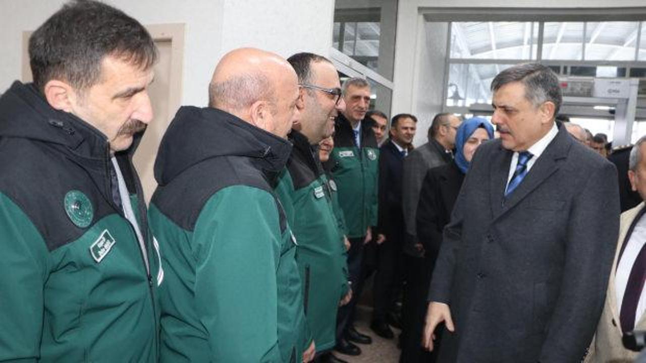 İçişleri Bakanlığına atanan Mustafa Çiftçi, Erzurum’a veda etti