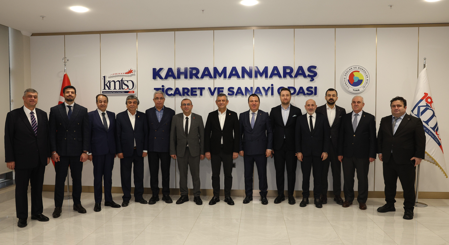 CHP Genel Başkanı Özgür Özel’den KMTSO’ya Ziyaret