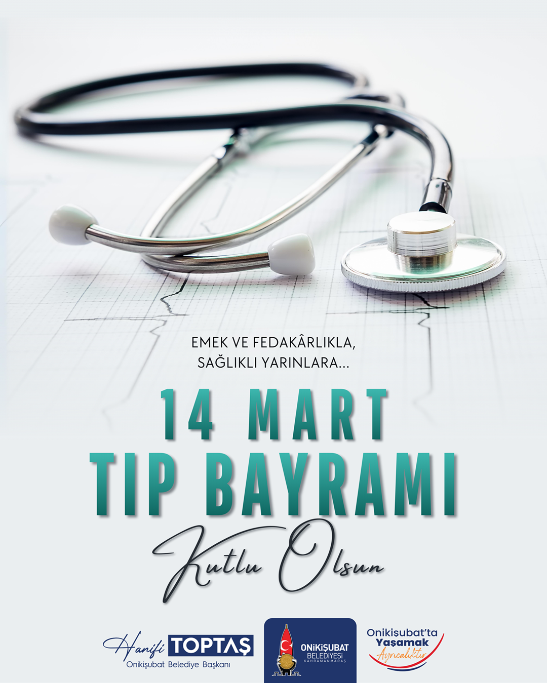 Başkan Toptaş’tan 14 Mart Tıp Bayramı mesajı