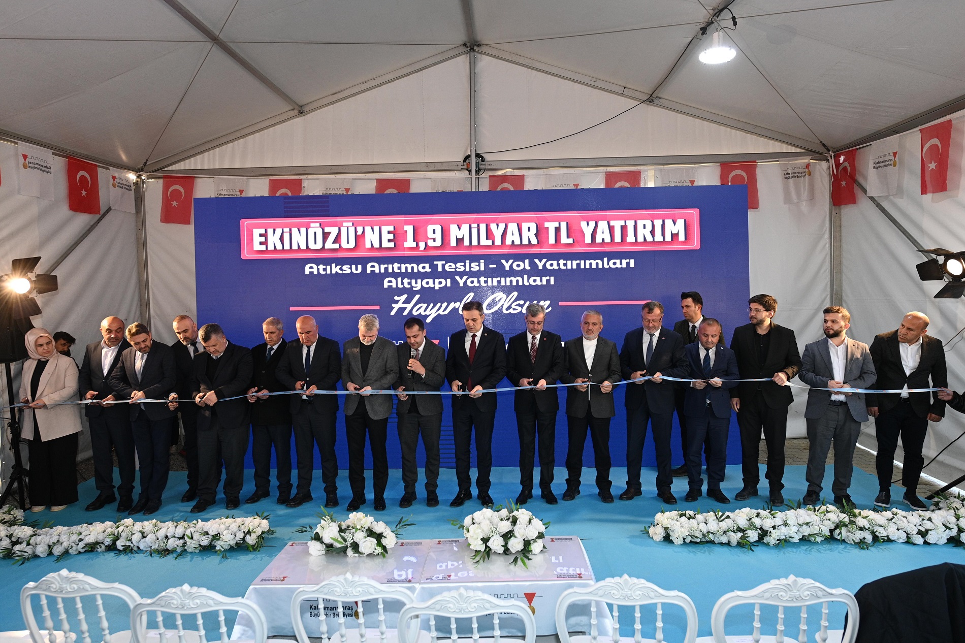 Büyükşehir Belediyesi’nin Ekinözü Yatırımlarının Açılışı Yapıldı