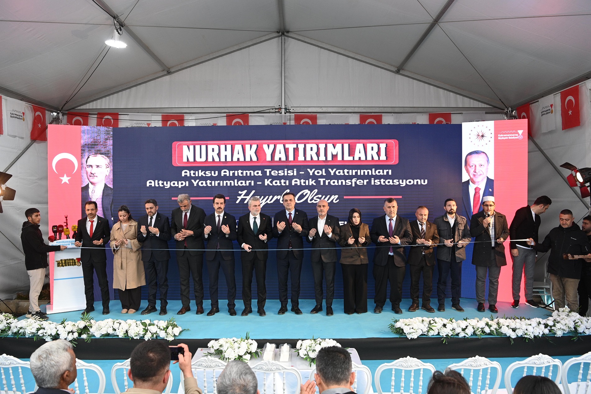 Büyükşehir’in Nurhak Yatırımlarının Açılışı Gerçekleştirildi