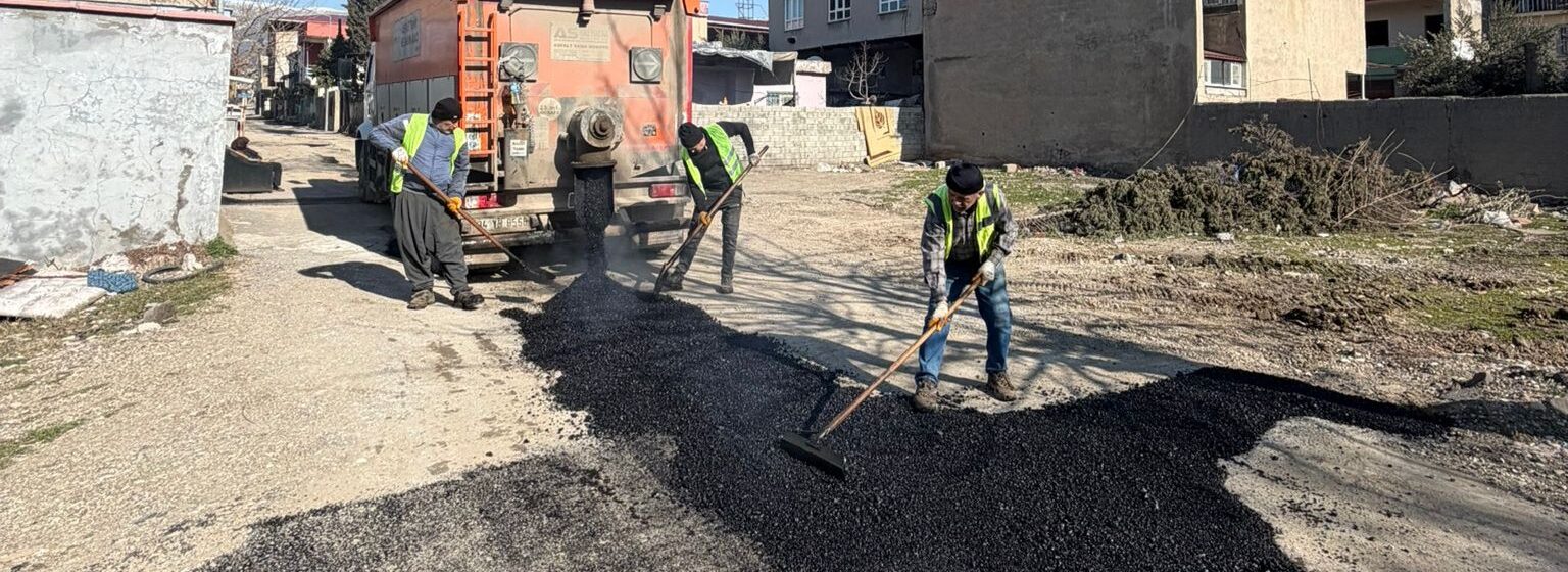 Yol Onarımları Kesintisiz Sürdürülüyor