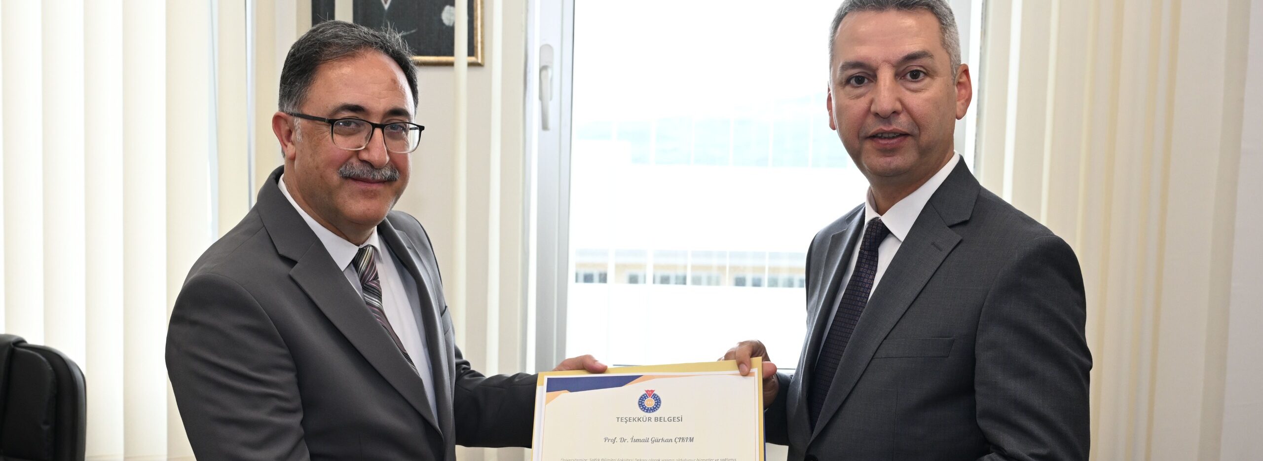 KSÜ Sağlık Bilimleri Fakültesi Dekanlığına Prof. Dr. Ejder Berk Atandı