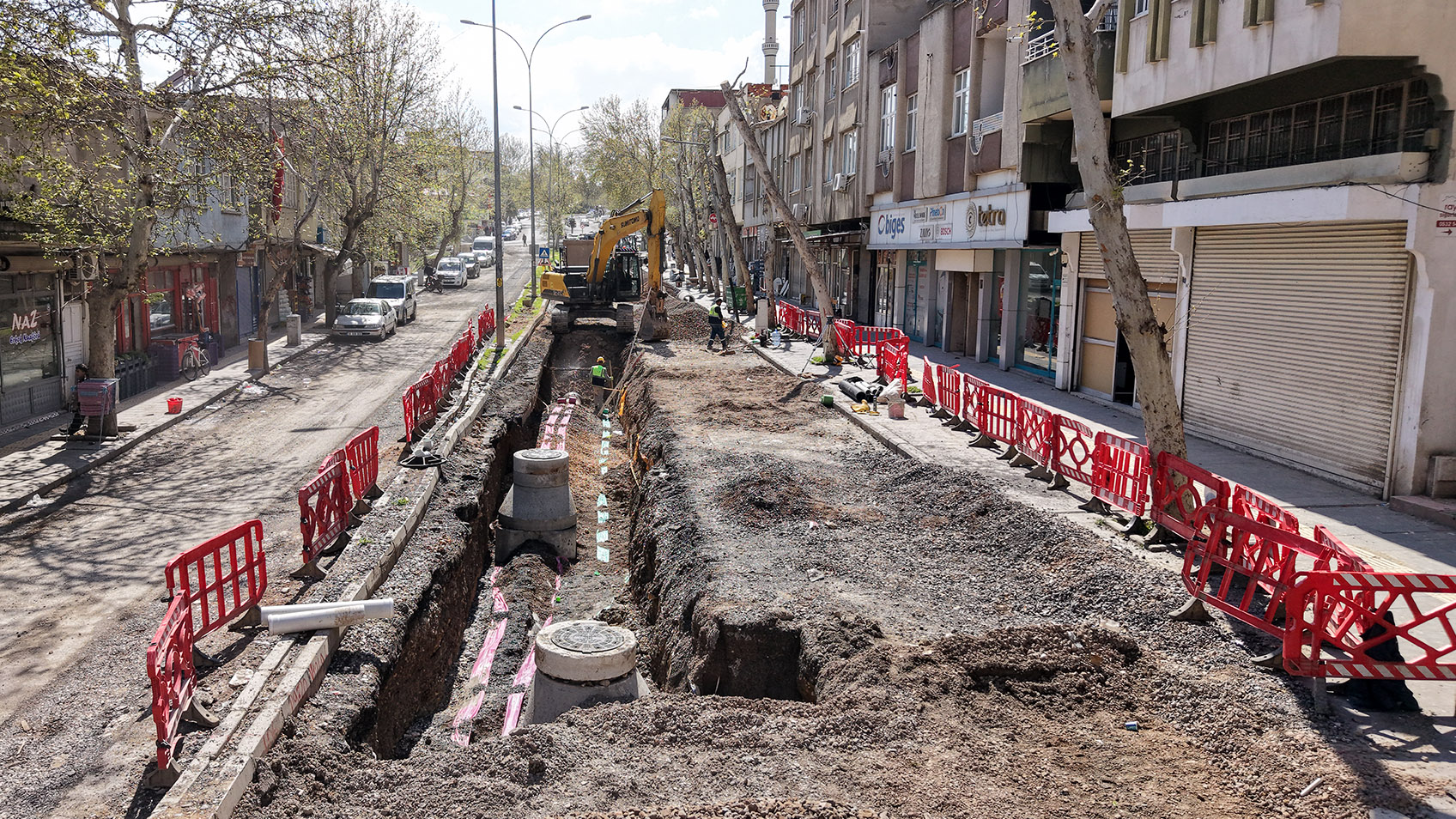 Dumlupınar Mahallesi’ne 8 Kilometrelik Yeni Altyapı Hattı Kazandırılıyor