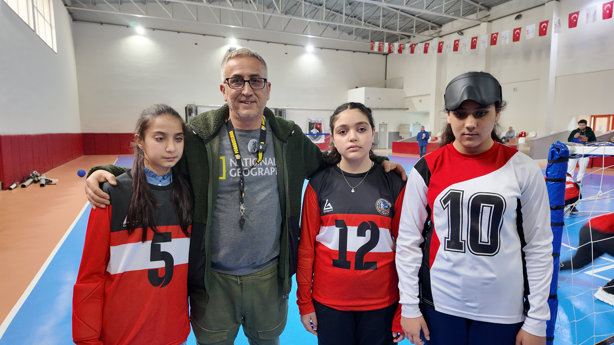 Gaziantepli Sporcular Kahramanmaraş Büyükşehir’in Goalball Sahasına Hayran Kaldı
