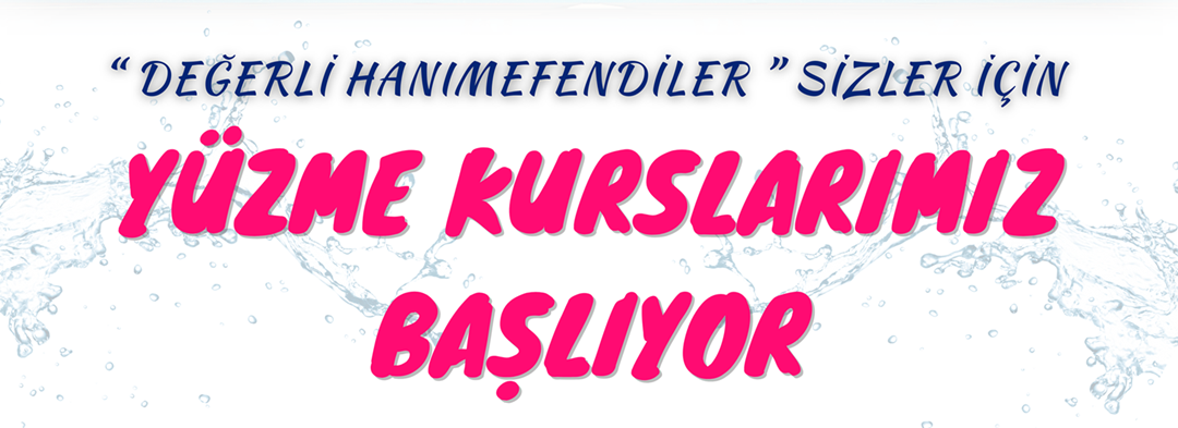 Onikişubat Belediyesi’nin kadınlara özel yüzme kursuna başvurular başladı