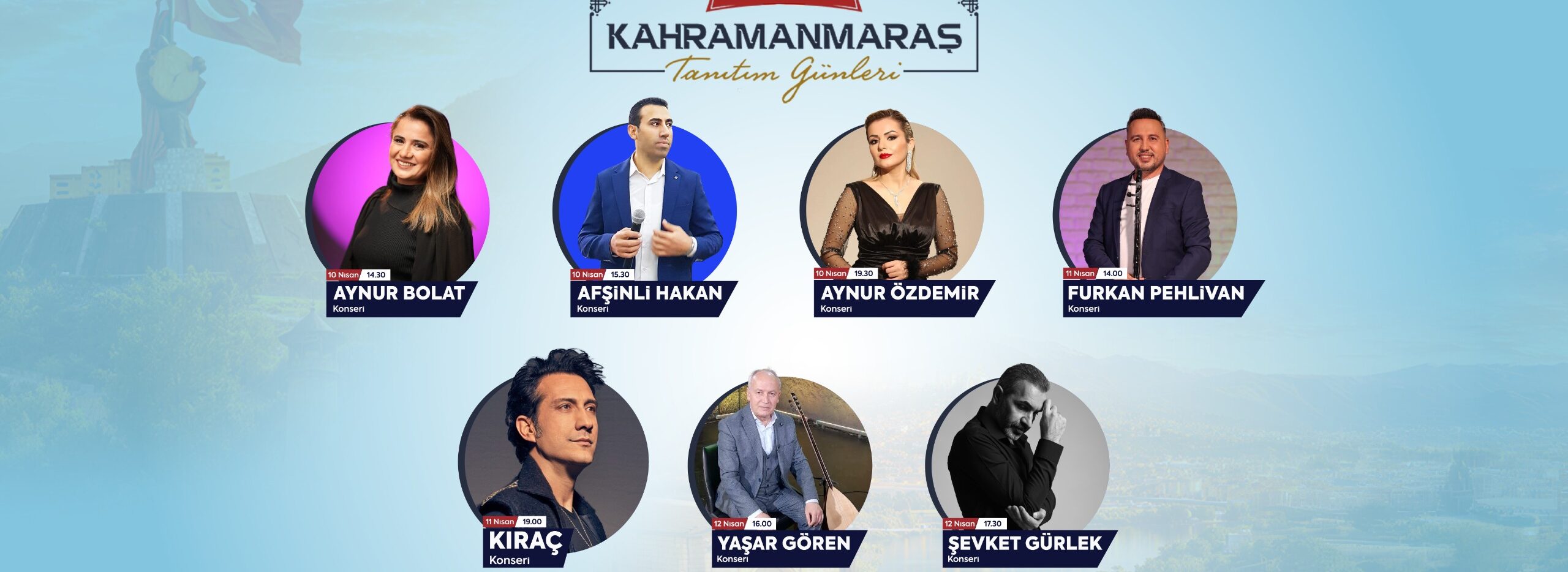 Kahramanmaraş’ın Kültür Şöleni Üçüncü Günü Coşkuyla Devam Edecek