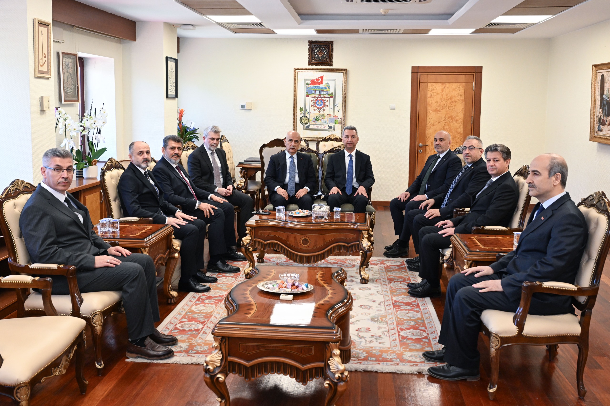 AK Parti Heyetinden Rektör Okumuş’a Hayırlı Olsun Ziyareti