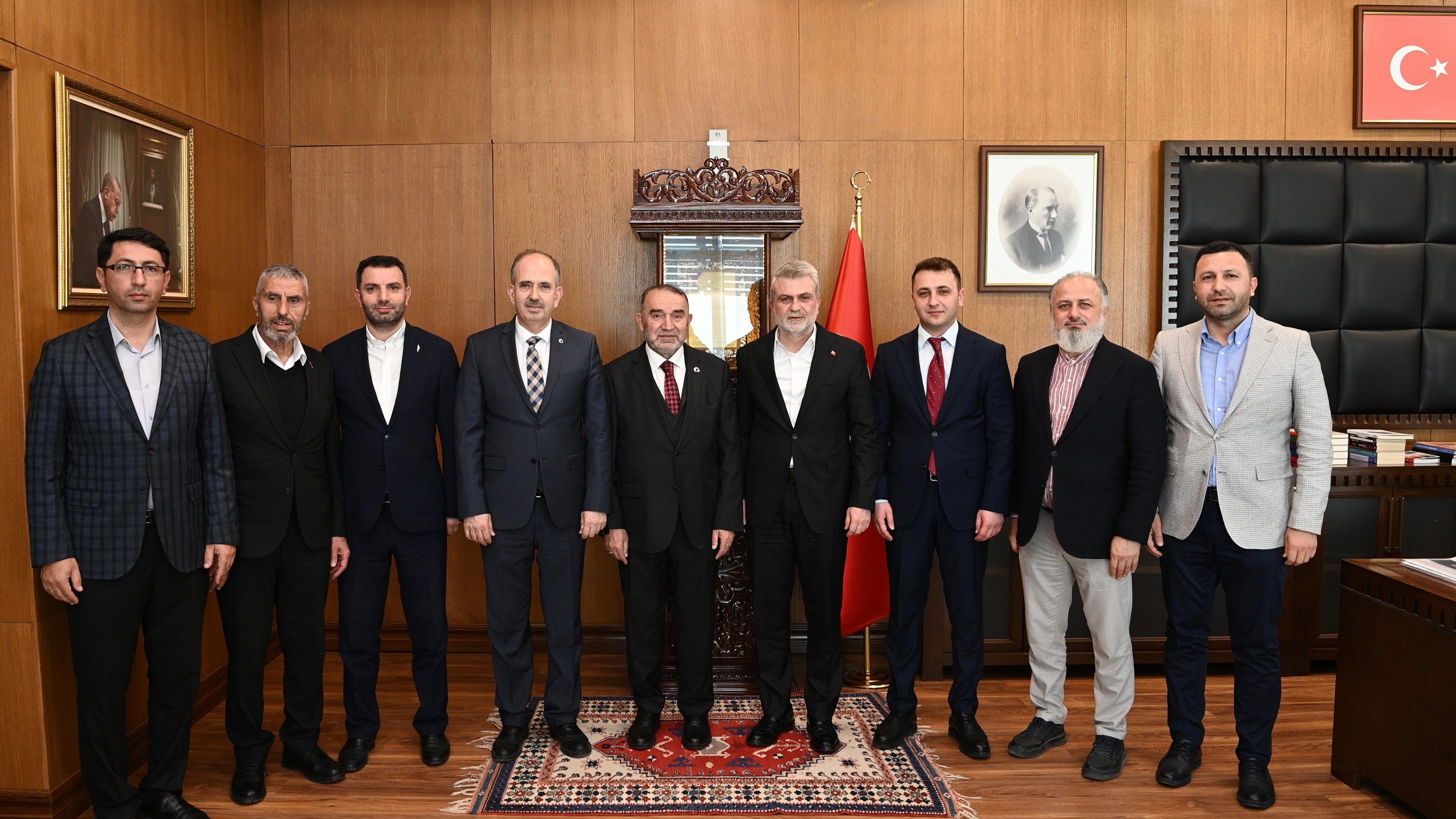 Başkan Görgel, Cumhurbaşkanı Başdanışmanı İsrafil Kışla’yı Ağırladı