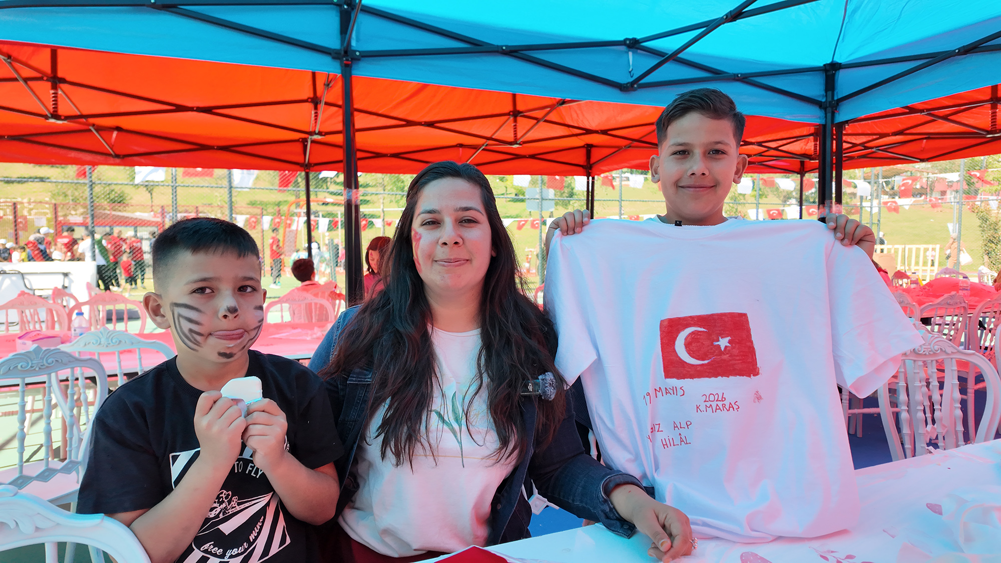 Anne ve Çocuklar, 19 Mayıs’ta Bayrak Temalı Etkinlikte Buluştu
