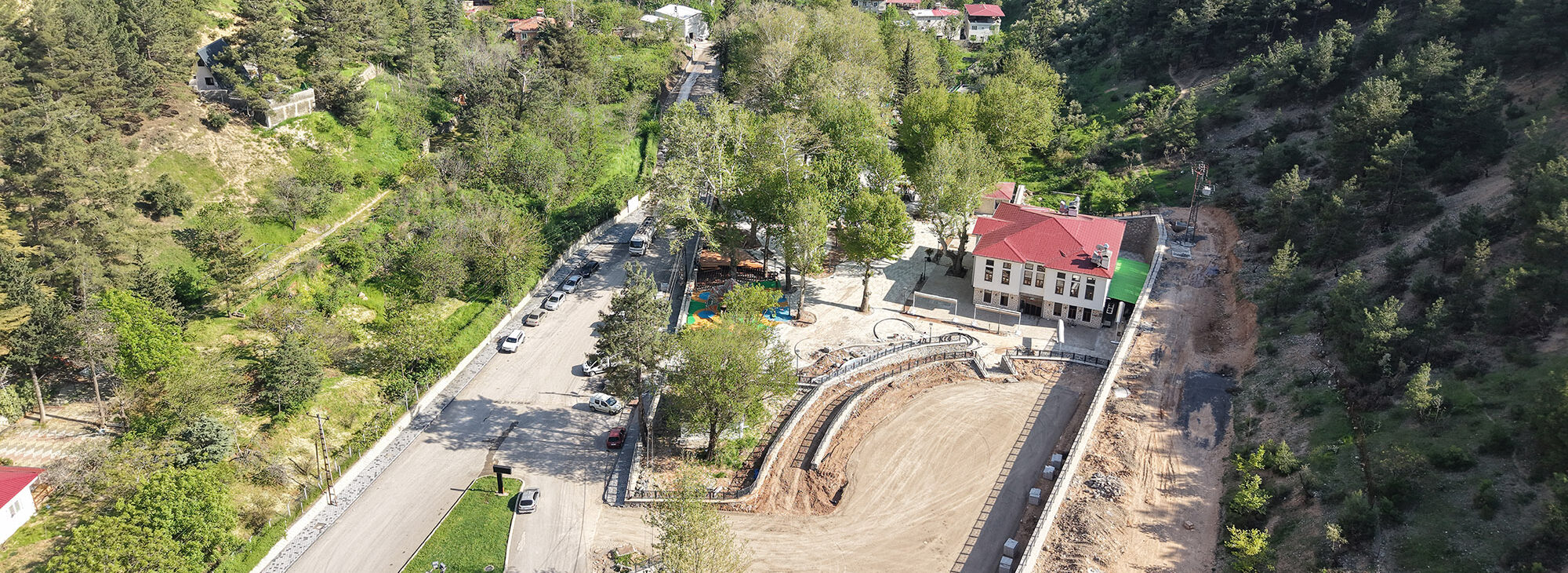 Çınaraltı Sosyal Tesisleri’nde Son Hazırlıklar Yapılıyor