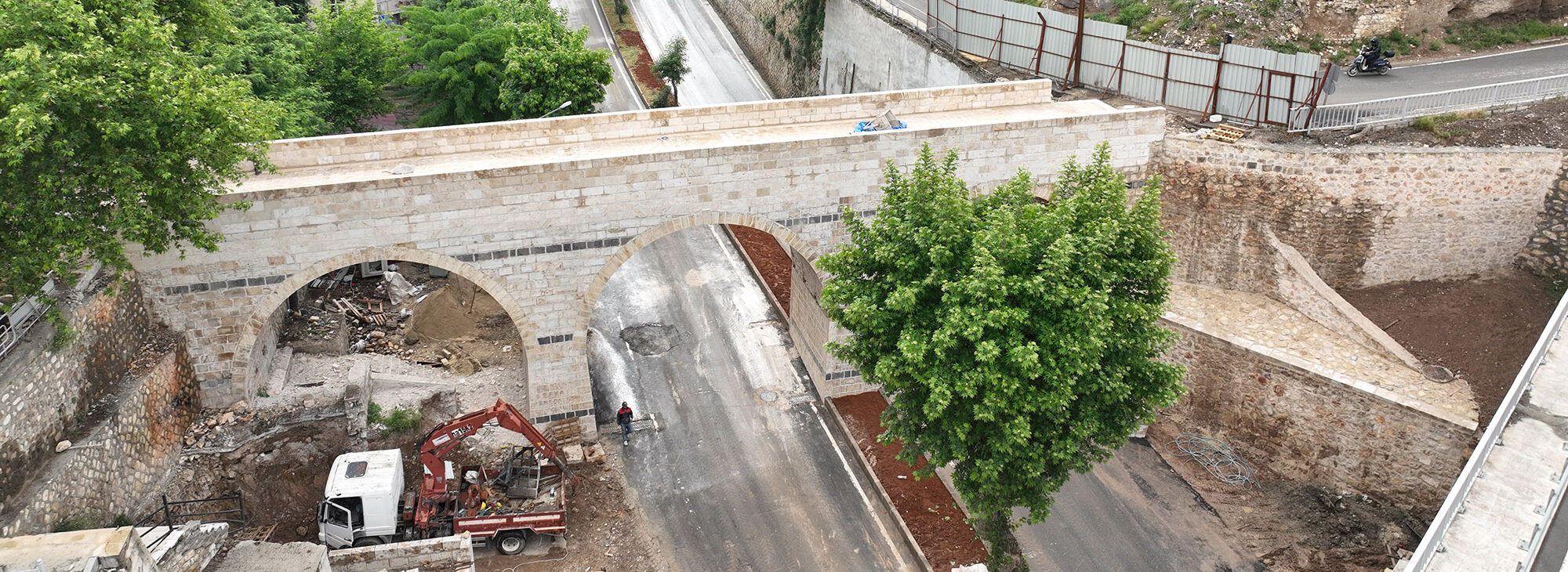 Tarihi Kanlıdere Köprüsü’nün Restorasyonu Tamamlanıyor