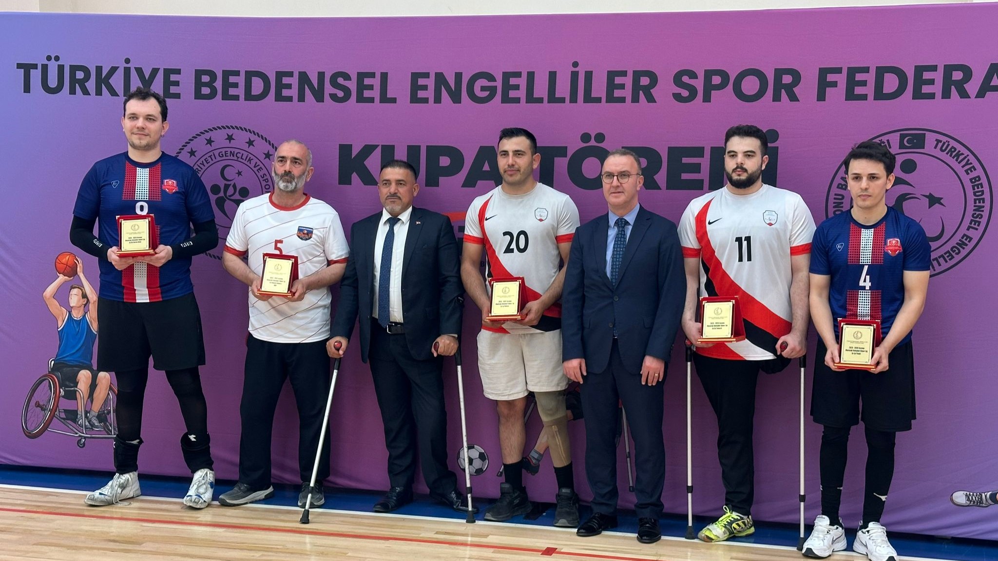 Büyükşehir’in Oturarak Voleybol Takımı Süper Lig’de Namağlup Şampiyon