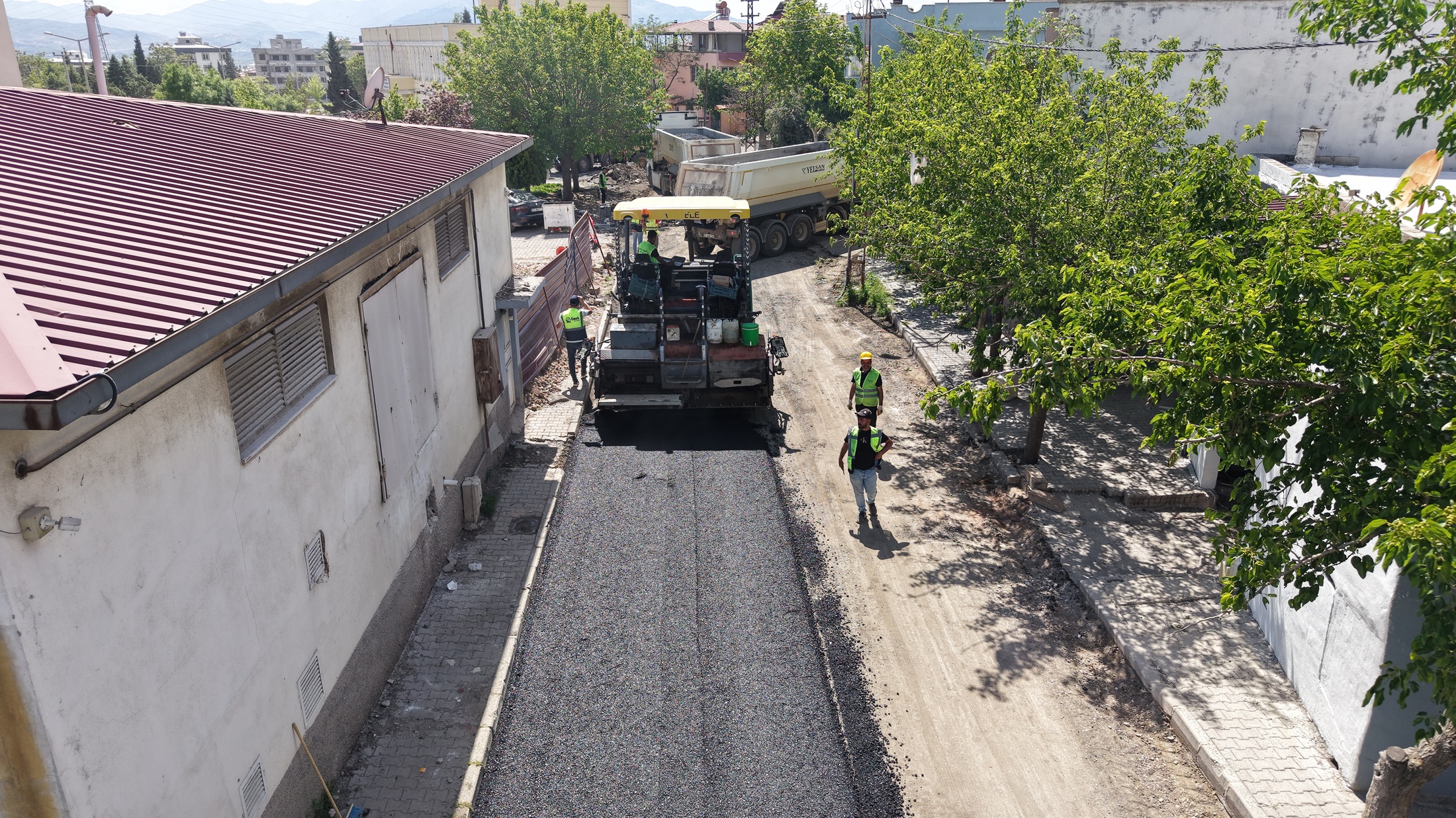 Dulkadiroğlu’nda Asfalt Seferberliği Sürüyor