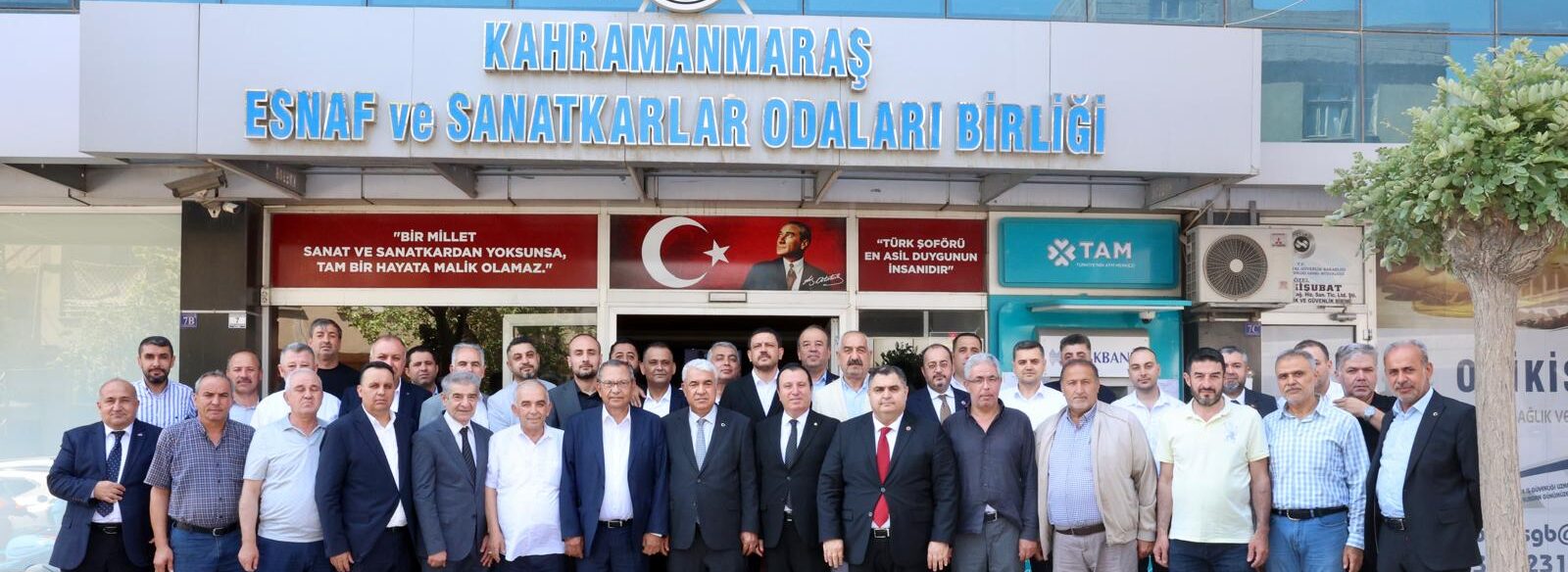 KMTSO’dan KMESOB Başkanı Ahmet Kuybu’ya Hayırlı Olsun Ziyareti