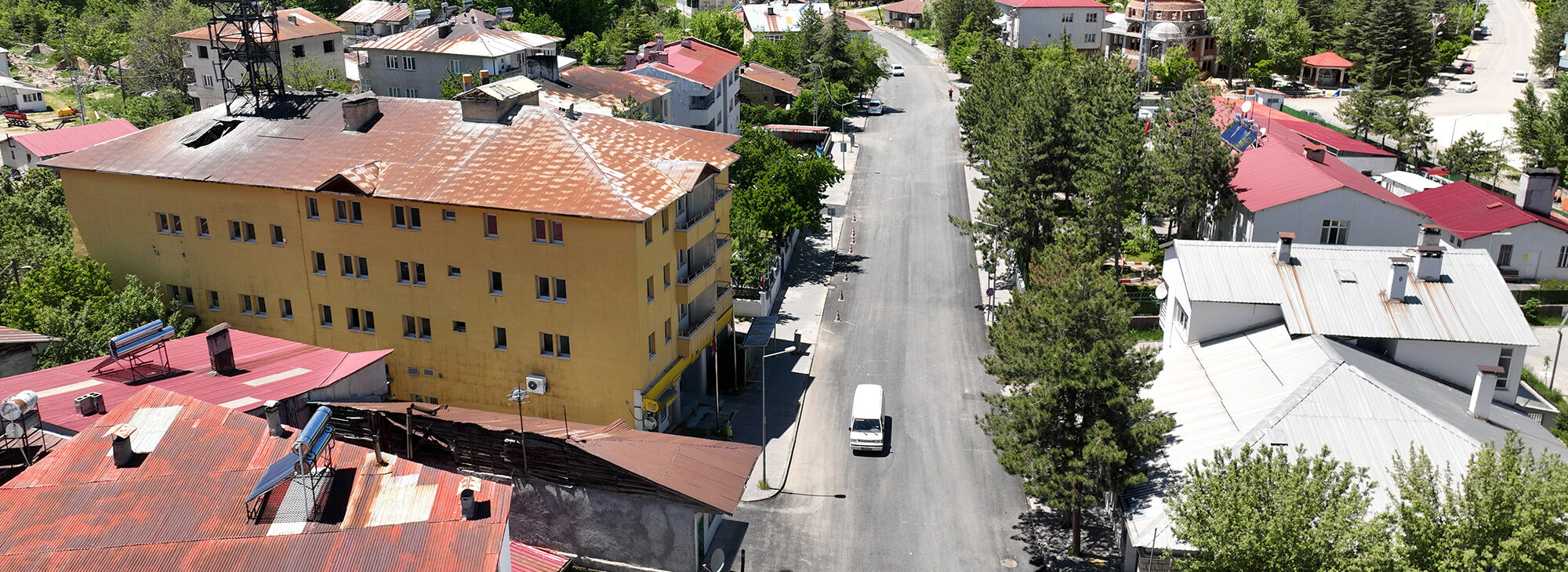 Göksun’da Atatürk ve Yunus Emre Caddeleri Yenilendi
