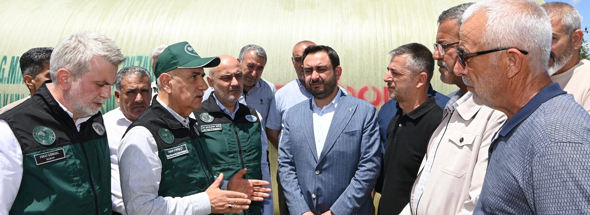 Kartalkaya Sulama Projesinde Son Durum Yerinde İncelendi