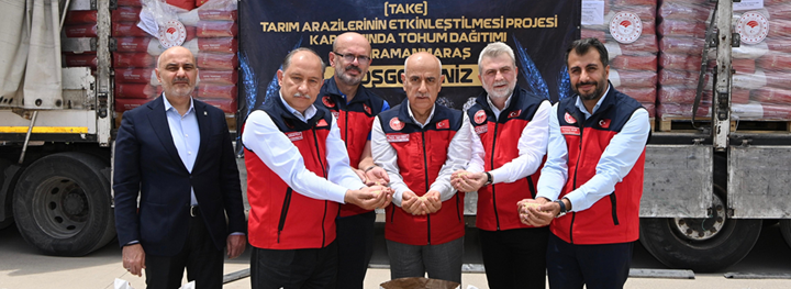 Üreticiye Can Suyu; 47 Ton Soya Tohumu Dağıtıldı