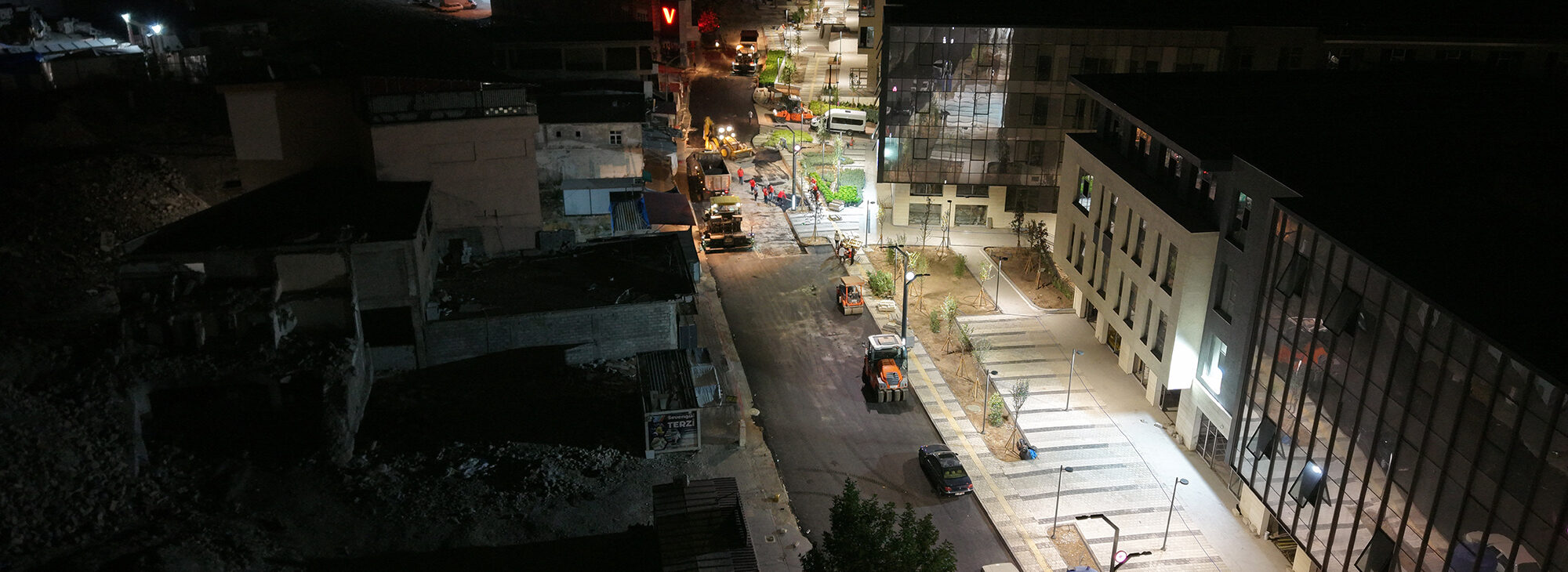 Büyükşehir, Şeyh Adil Caddesi’ni Baştan Sona Yenileniyor