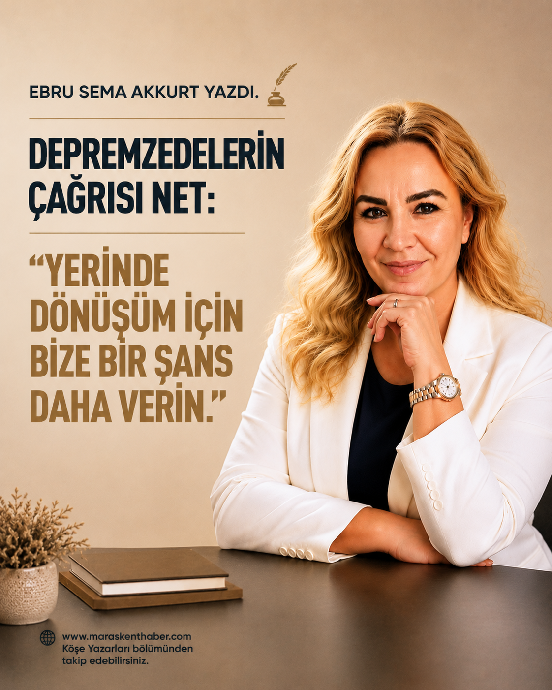 DEPREMZEDELERİN ÇAĞRISI NET: “YERİNDE DÖNÜŞÜM İÇİN BİZE BİR ŞANS DAHA VERİN!”