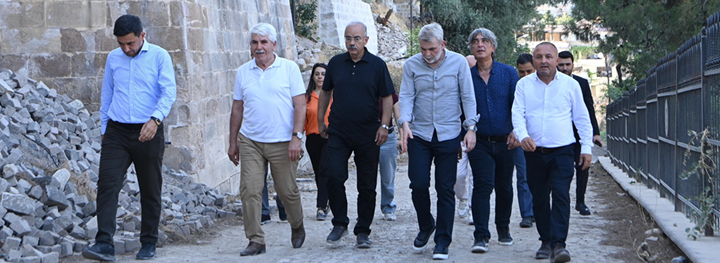 Başkan Fırat Görgel;  “Tarihi Kahramanmaraş Kalemizde Çalışmalar Tamamlanıyor”