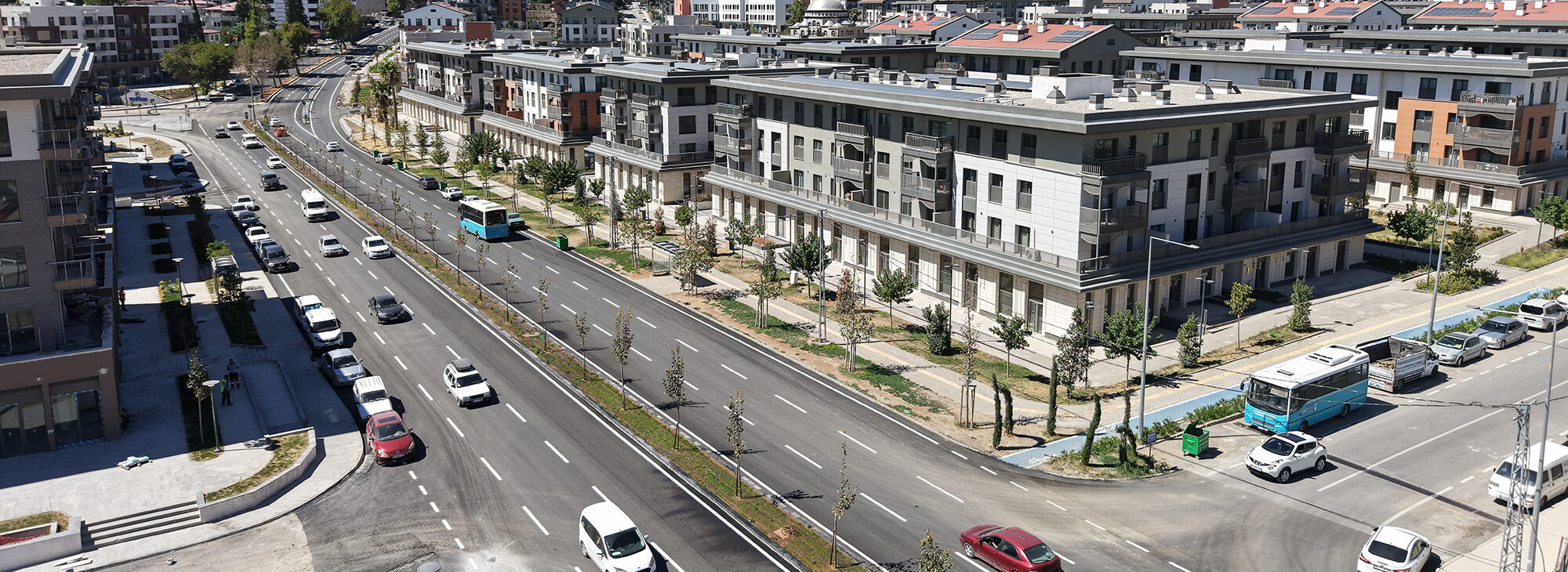Büyükşehir, Kuddusi Baba Bulvarı’nda İlk Etap Çalışmalarını Tamamladı
