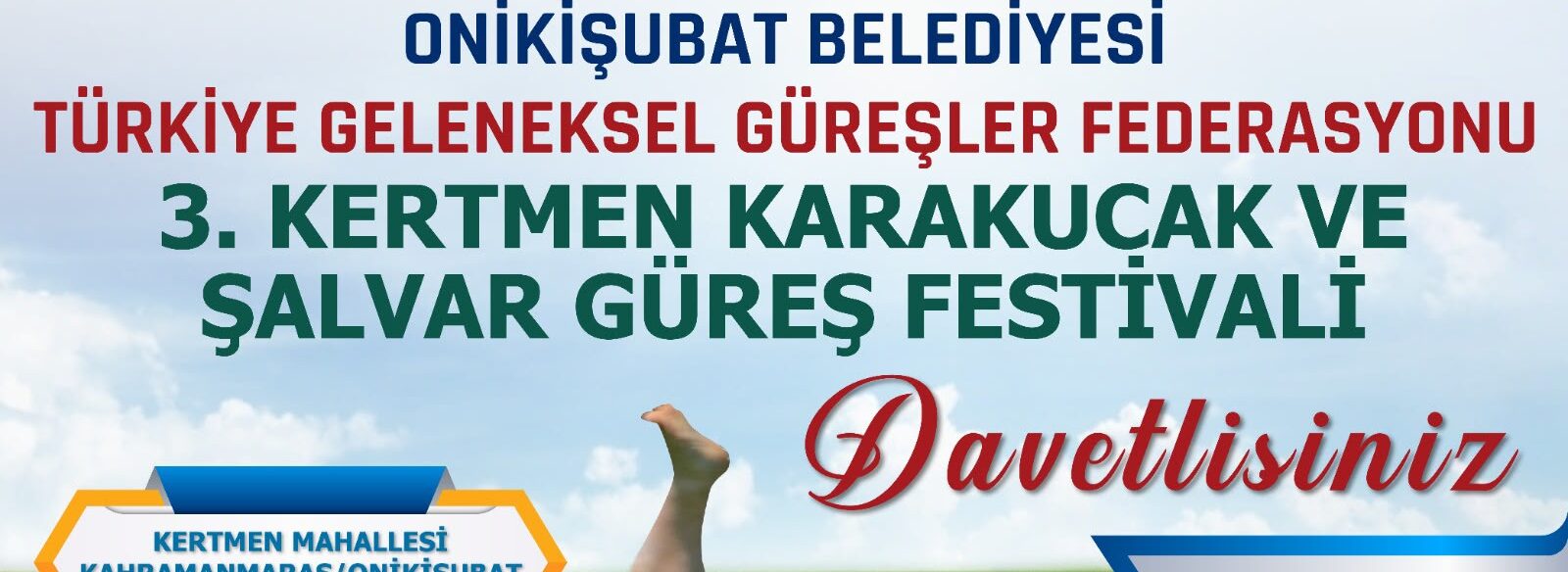 Türk güreşinin nabzı bu yıl da Onikişubat Belediyesi imzasıyla Kertmen’de atacak
