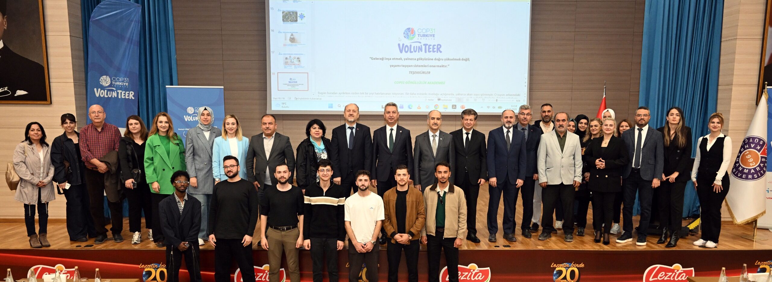 COP31 Gönüllülük Programı KSÜ’de Tanıtıldı