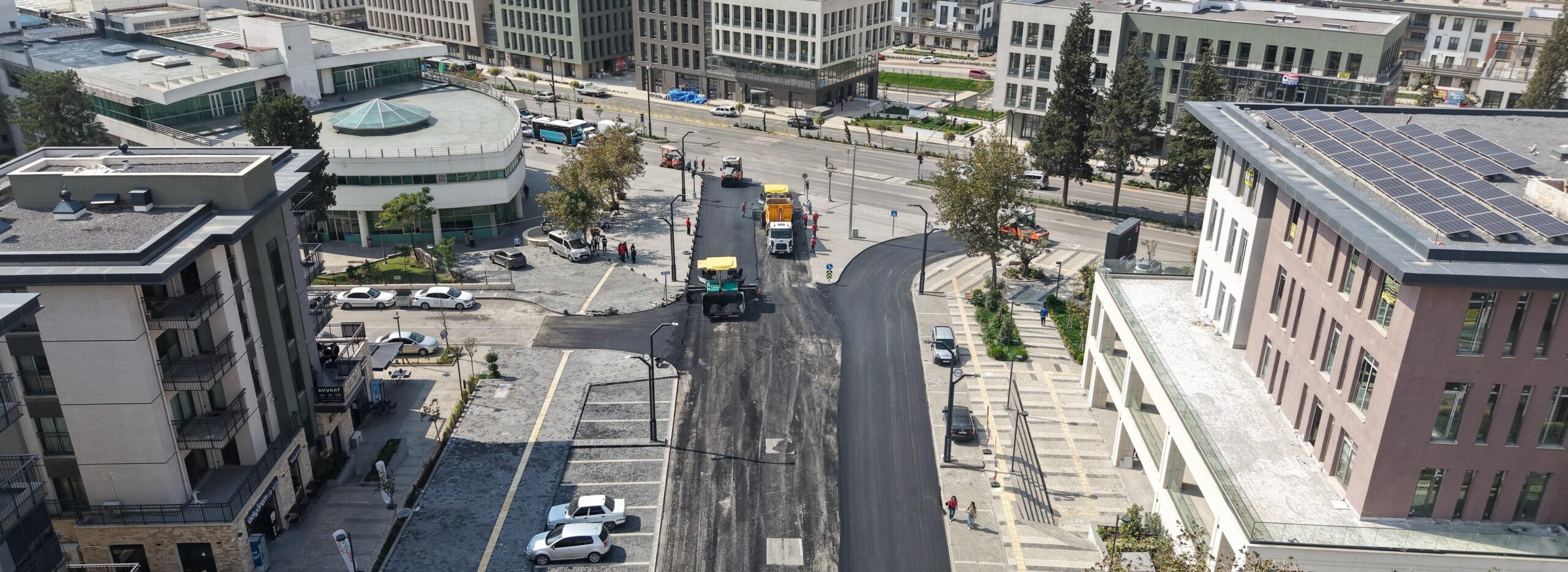 Büyükşehir, Hükümet Bulvarı’nın Asfaltını Yeniliyor