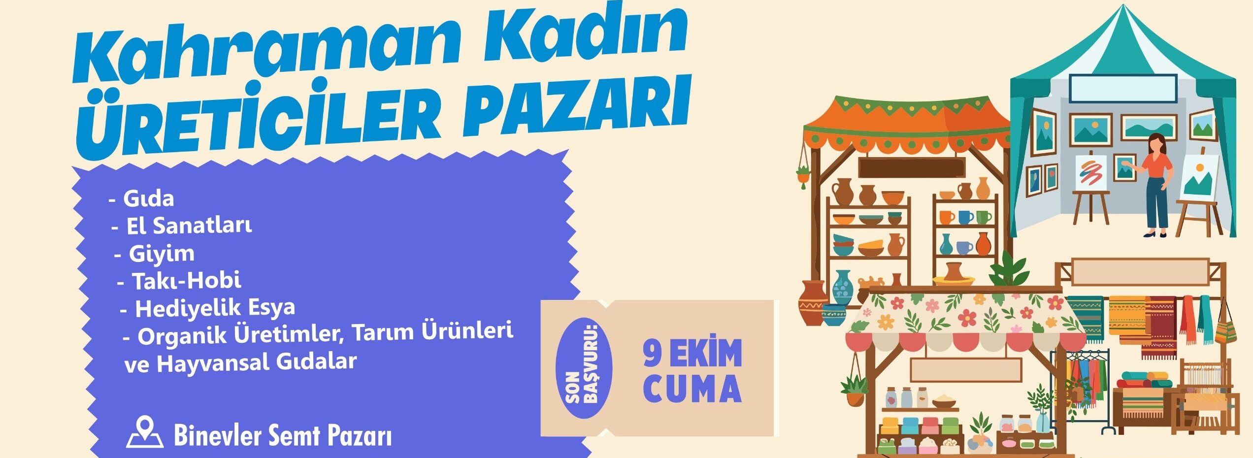 Büyükşehir’den Kadın Emeğine Güçlü Destek; Kahraman Kadın Üreticiler Pazarı Kuruluyor