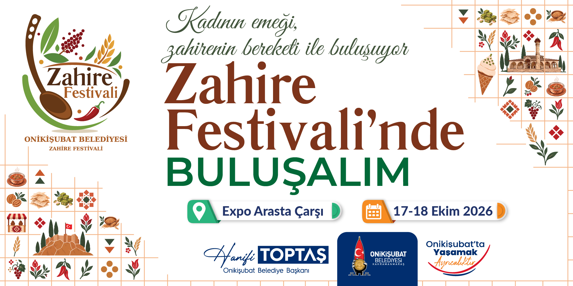 Kadın emeği, zahirenin bereketiyle buluşuyor: Onikişubat’ta Zahire Festivali heyecanı